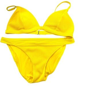 Hollister Vibrant Yellow Bikini Set